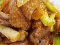 辣炒雞肉