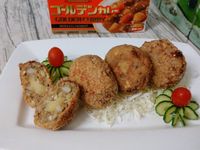咖哩牛肉可樂餅