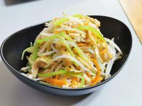 銀芽豆包絲
