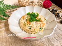 櫻花蝦肉絲炒飯