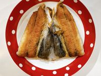 ［家常料理］虱目魚乾煎