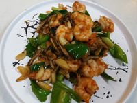 蝦爆鱔片