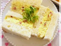 蔬菜厚蛋三明治