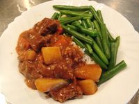 辣牛肉咖喱