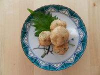 蓮藕丸子（素食料理）