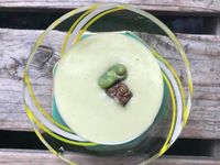 蠶豆濃湯（素食料理）
