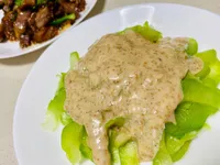 冰鎮胡麻翠玉苦瓜