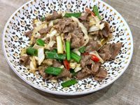 酸白菜炒牛肉