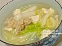 （五辛素）年糕豆腐鍋-使用新豬肉
