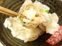 鮮蝦豬抄手