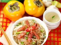 香腸炒粉條（4人份）