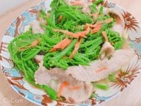 龍鬚菜炒松阪