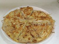 麻油麵線煎