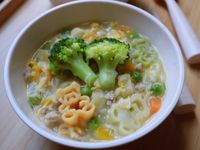 南瓜玉米濃湯義大利麵