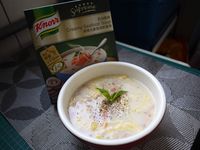 鮮蝦培根濃湯
