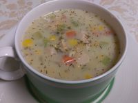 鮪魚巧達湯