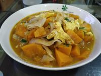 南瓜炒餅
