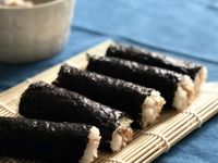 烤鮭魚壽司卷
