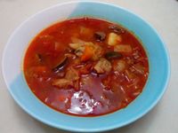 彩蔬牛肉湯