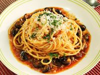 義大利煙花女麵 Spaghetti alla Puttanesca