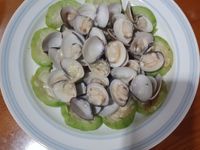 蛤蜊炒絲瓜