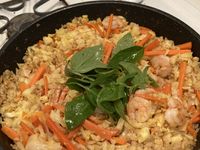 塔香蝦仁炒飯