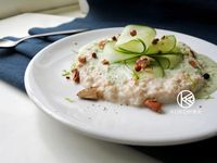 香草綠優格佐隔夜燕麥粥（蛋奶素）