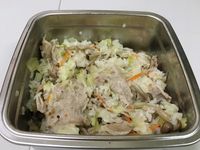 豬肉菇菇炊飯