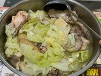 麻油雞高麗菜