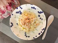 煙燻鮭魚燉飯