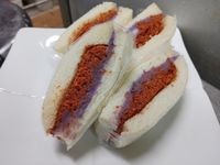 芋泥肉鬆吐司
