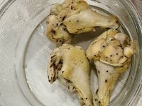 黑胡椒鹽蒸小雞腿