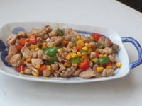 沙茶玉米雞肉