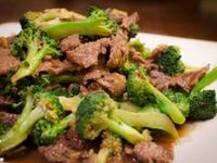 西蘭花炒牛肉