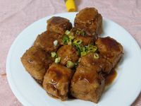 柚香豆腐鑲肉