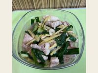 蔥薑炒豬肉
