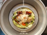 宴客菜。清蒸獅子頭【電鍋料理・便當盒版】