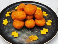黃金Q彈爆漿地瓜球-賀年小食