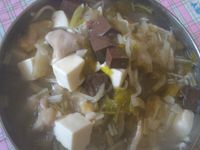 榨菜豬血豆腐赤肉羹麵