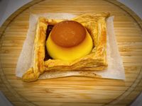 布丁起酥船（氣炸鍋版本）