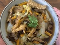 【老菜脯膨皮白菜滷】煮出獨特鮮味