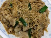 金針菇炒肉片