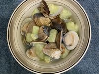 蛤蜊奶油絲瓜