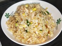 鮭魚炒飯