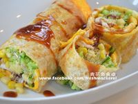 【10分鐘帶著走】鯖魚全麥蛋餅捲