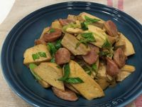 香腸炒豆乾