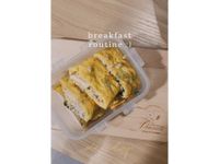 鮪魚沙拉起司千張蛋餅 ｜低碳高蛋白
