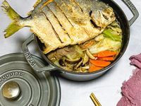 台式鯧魚米粉湯