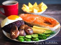 「一道菜變一餐系列」鮭魚飯
