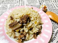 羊肉油飯